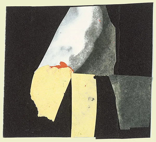 Collage by Mark Strand, from his Madrid series