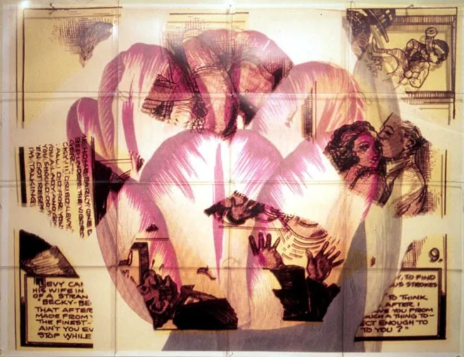 From Myron Helfgott's gallery exhibition
